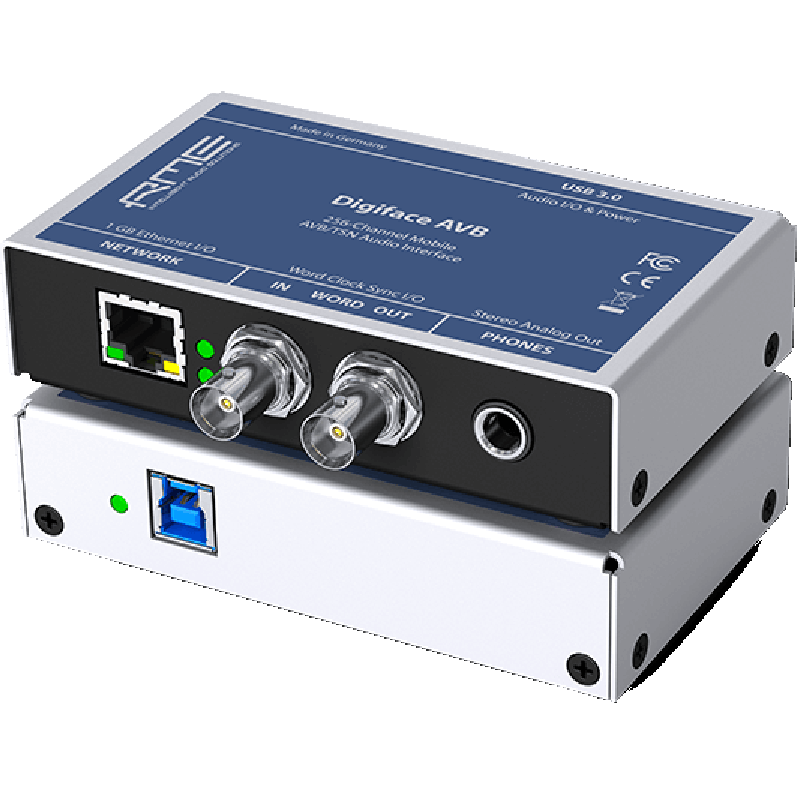 RME Digiface AVB USB Clock Network Monitor
