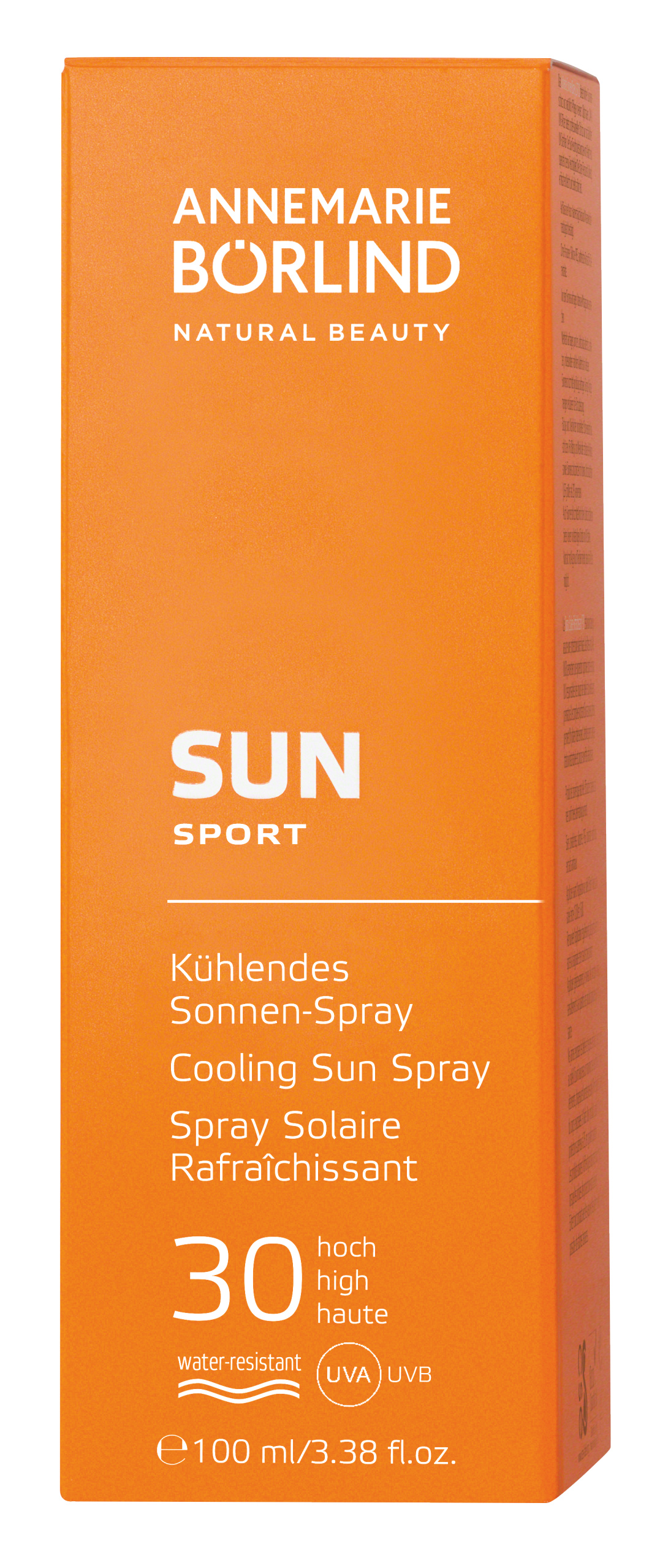 Annemarie Börlind Suncare Sport Sonnen-Spray LSF 30 kühlend Spr 100 ml