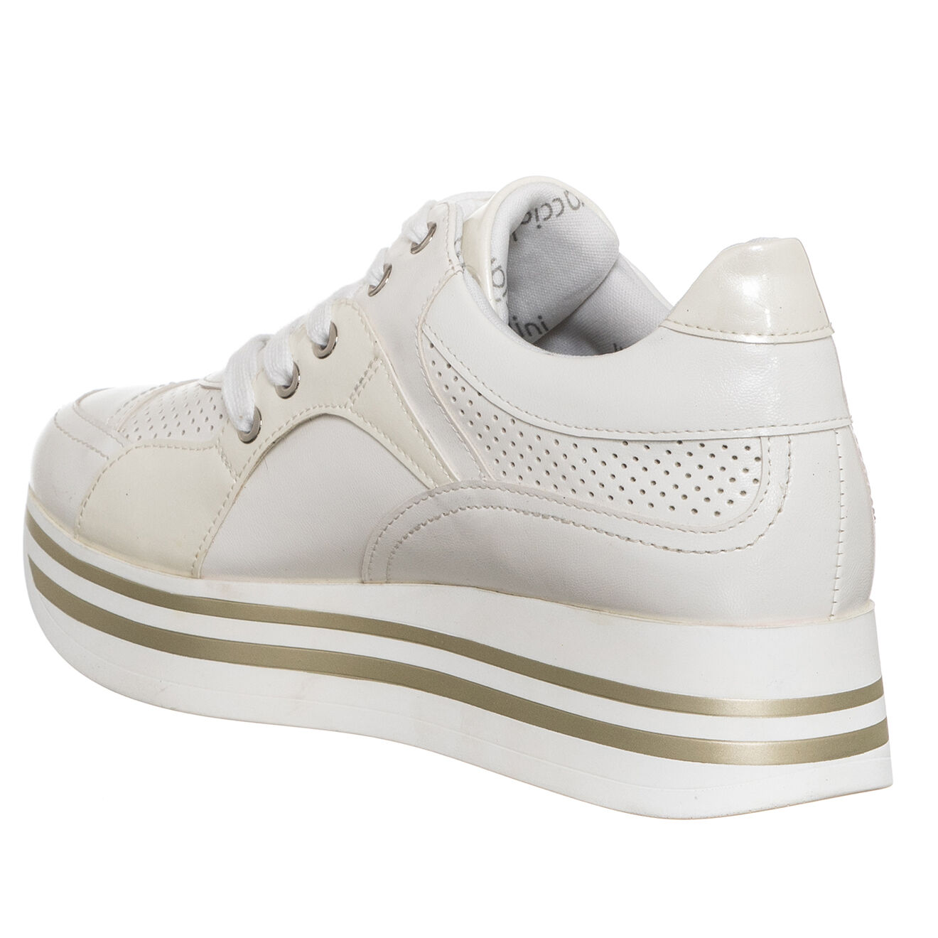 Tua By Braccialini Sneakers Sona blanc/doré