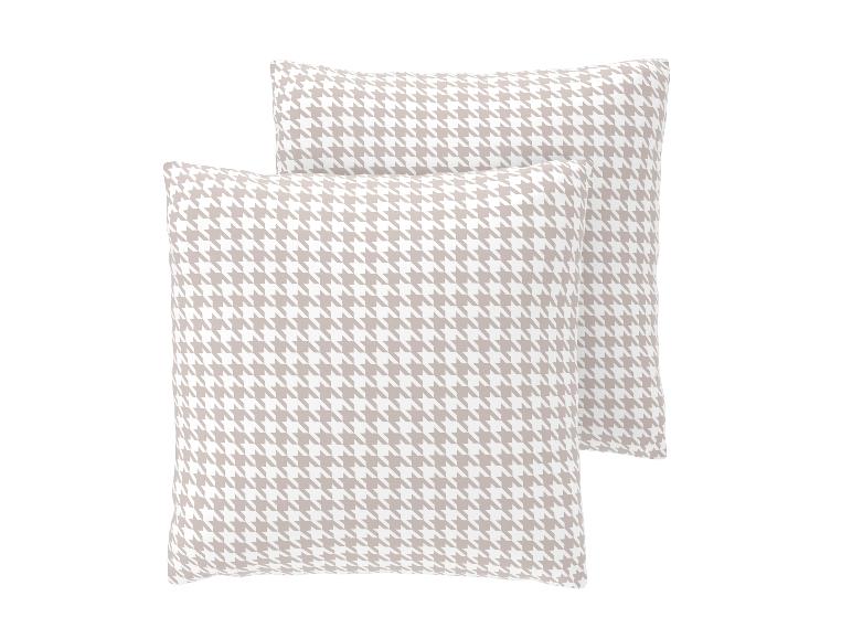 Set van 2 kussenslopen 50 x 60 cm