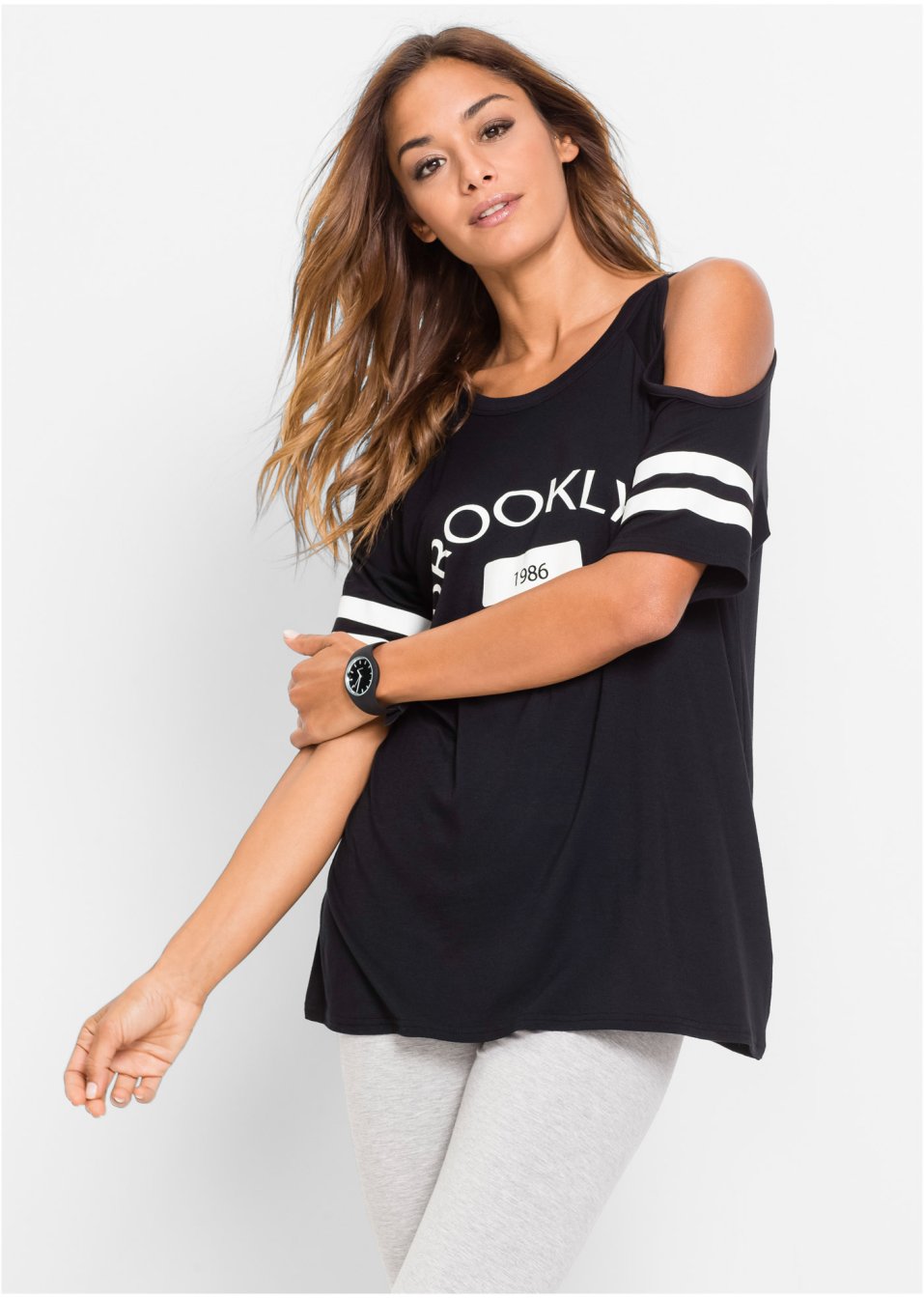 T-shirt à découpes
