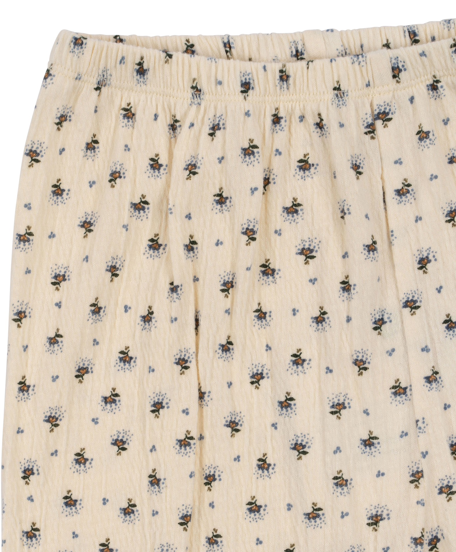 CHLEO - Pantalon à motifs en coton bio| Beige