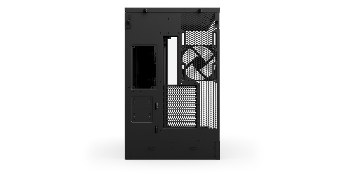 NZXTH9 Flow RGB+ midi tower behuizing  (Zwart (mat) | 2x USB-A | 1x USB-C | RGB | Tempered Glass)