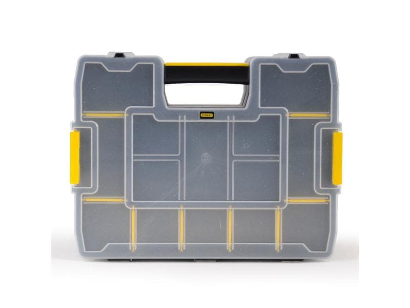 Stanley Organizer Sortmaster Junior 14 Fächer Orangisation von Werkzeugen, Zubehör und Kleinteilen
