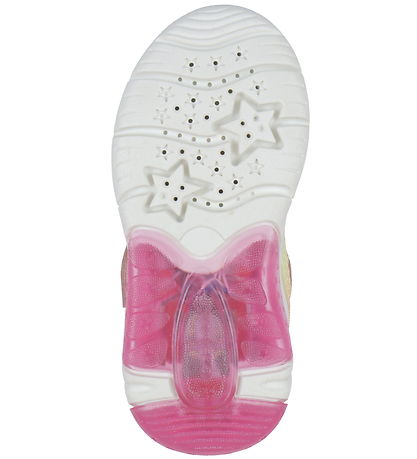 Geox Blinkschuhe - J Fadinlight - Pink/Multicolour