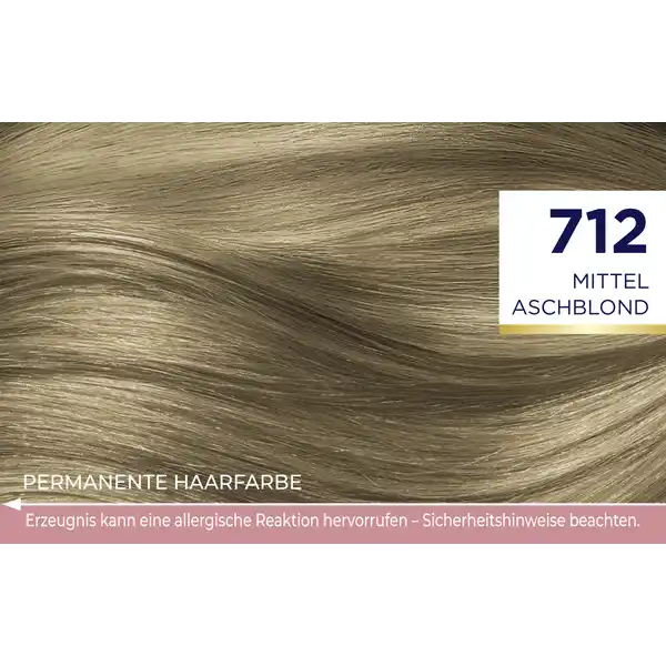 3in1 Pflege-Color-Creme 712 Mittel Aschblond