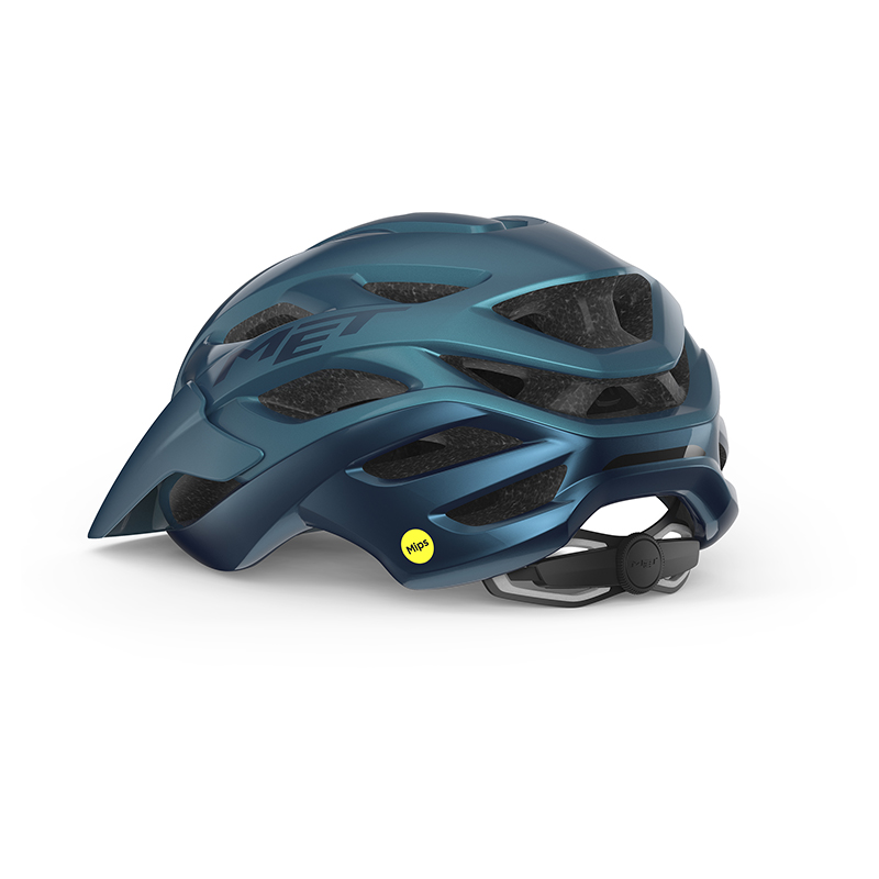 Met Veleno MIPS Cykelhjelm - Metalblå