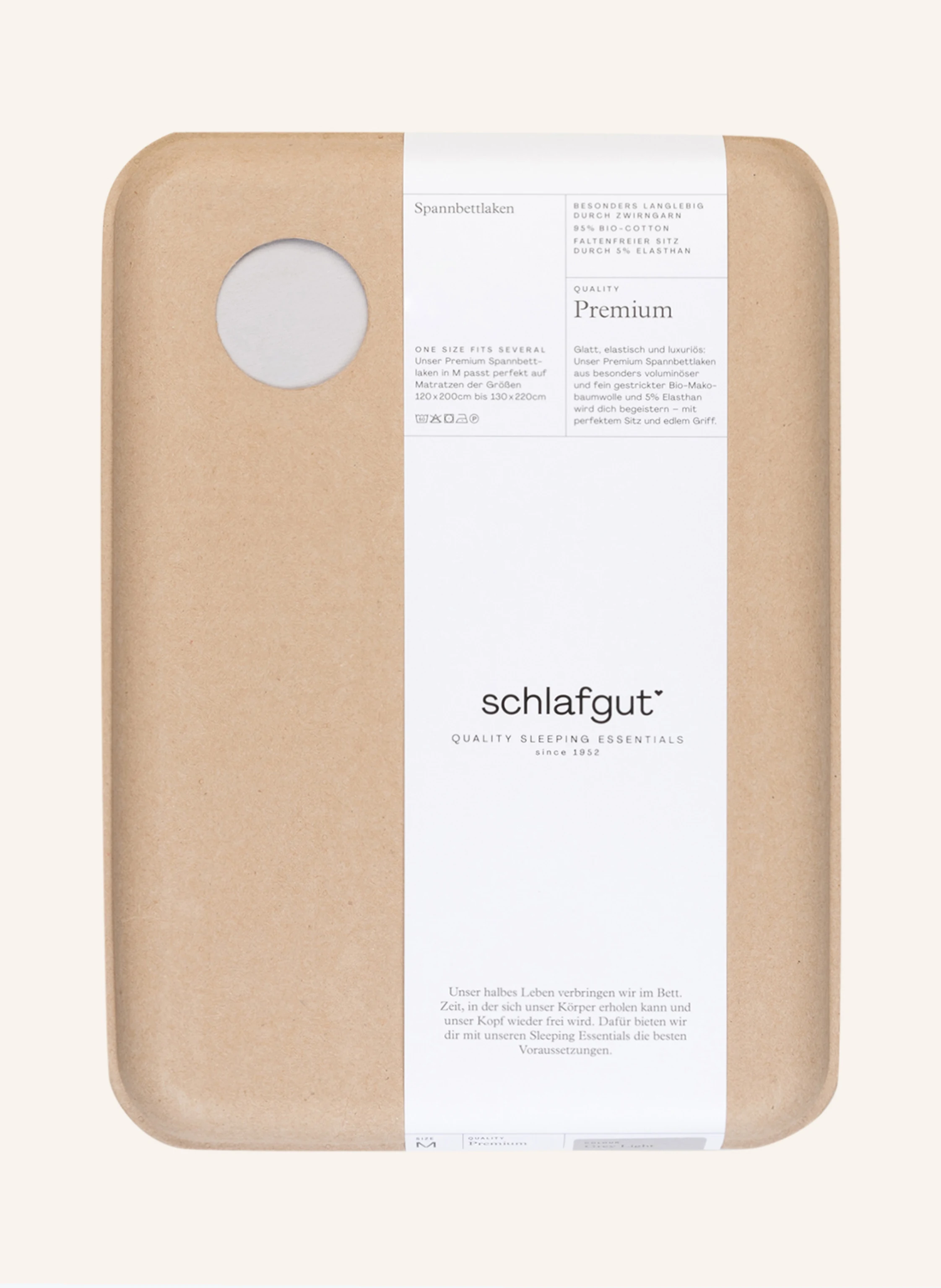 schlafgut Spannbettlaken PREMIUM S