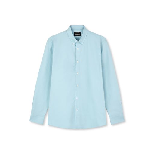 Mads Nørgaard Cotton Oxford Sune Skjorte, Dream Blue, M