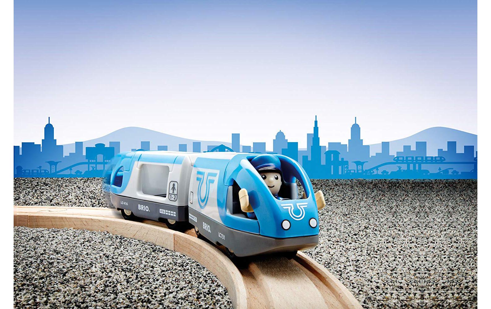 Eisenbahn Reisezug batteriebetriebenSet mit 3 Teilen