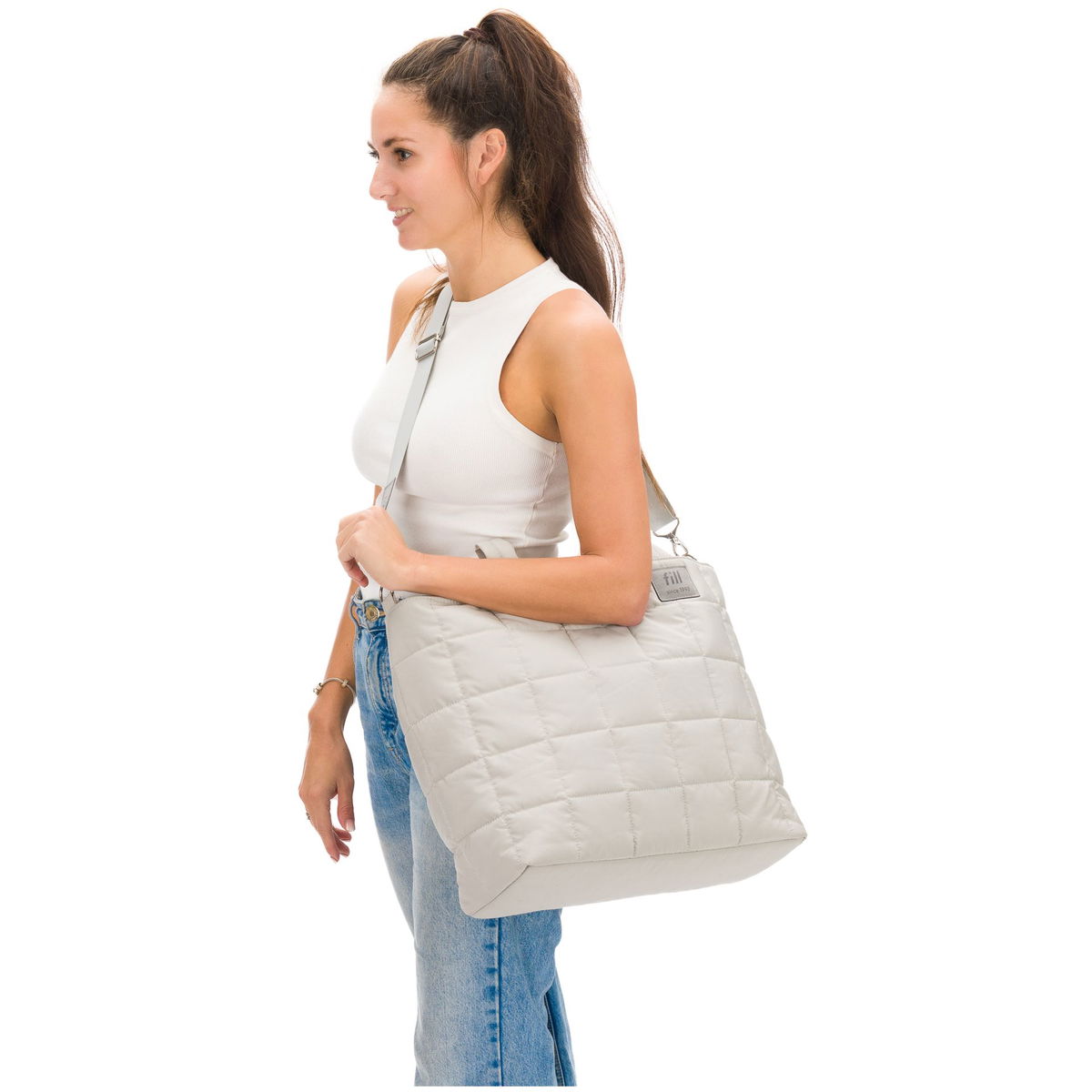 fillikidfillikid   Wickeltasche Vienna stone grey
