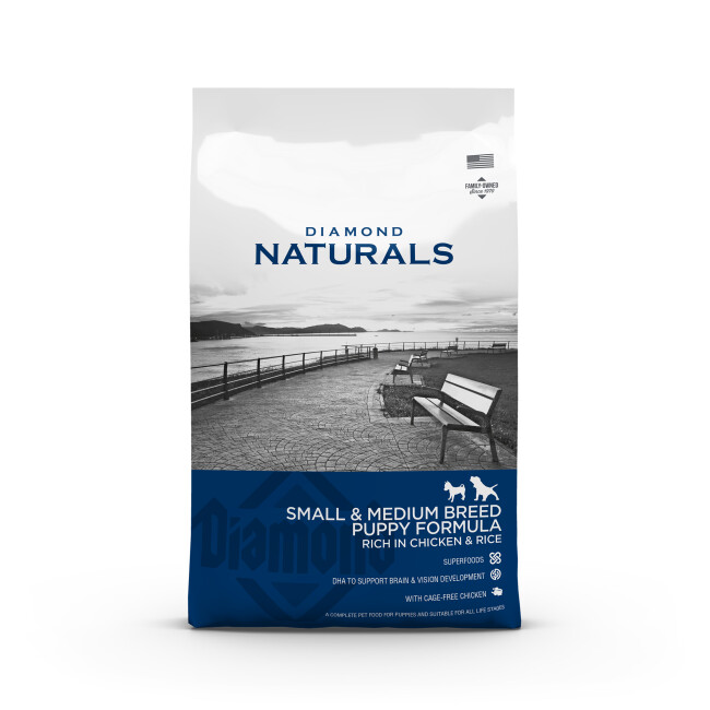 Diamond Naturals Small & Medium Breed Puppy au poulet pour chiot de petite et moyenne race