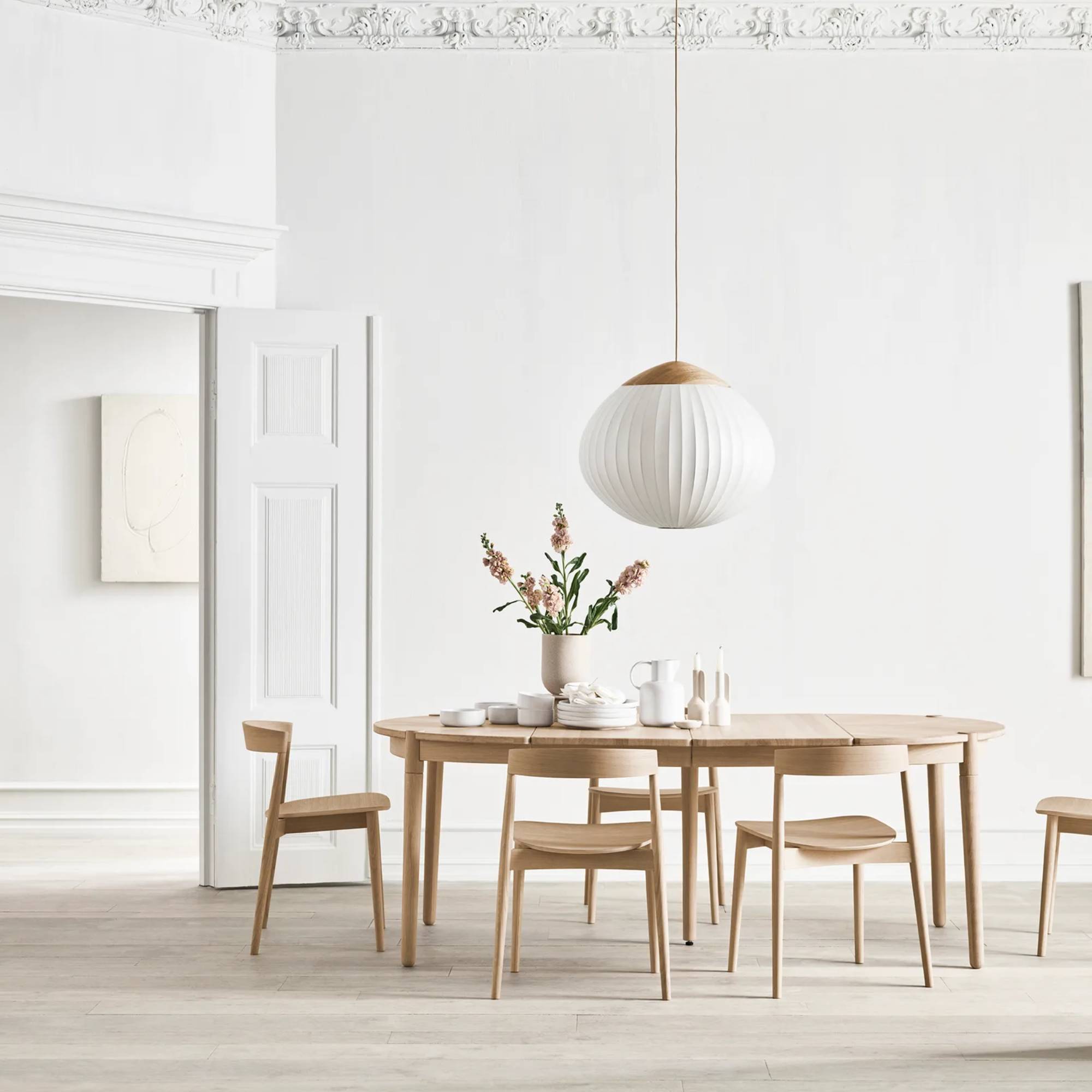 Bolia Acorn Hanglamp Ã 64 cm - Textiel - Eiken