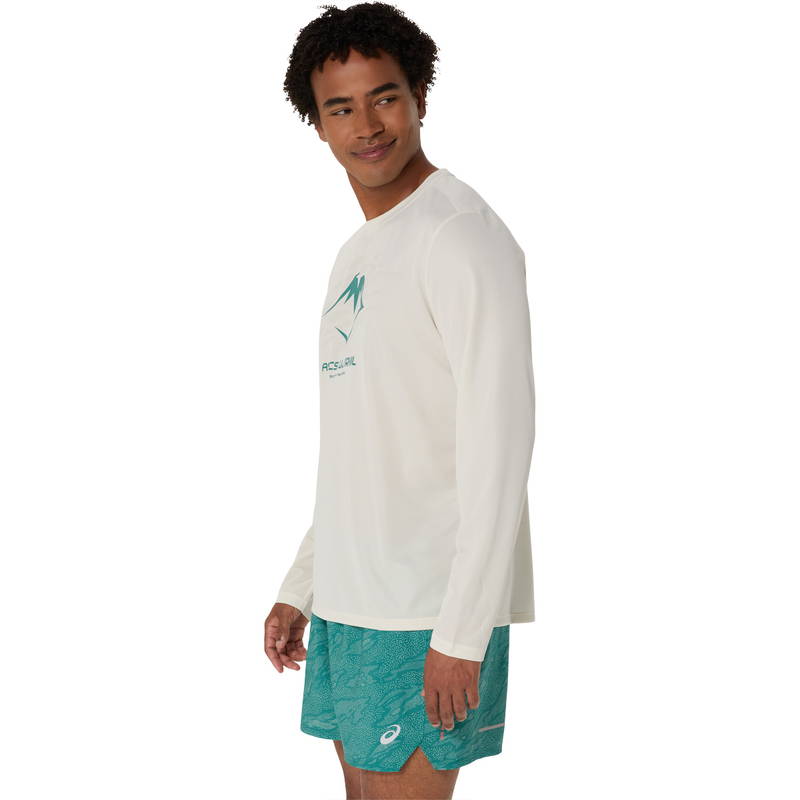 ASICS Fujitrail Logo Langærmet Løbe T-shirt Herre