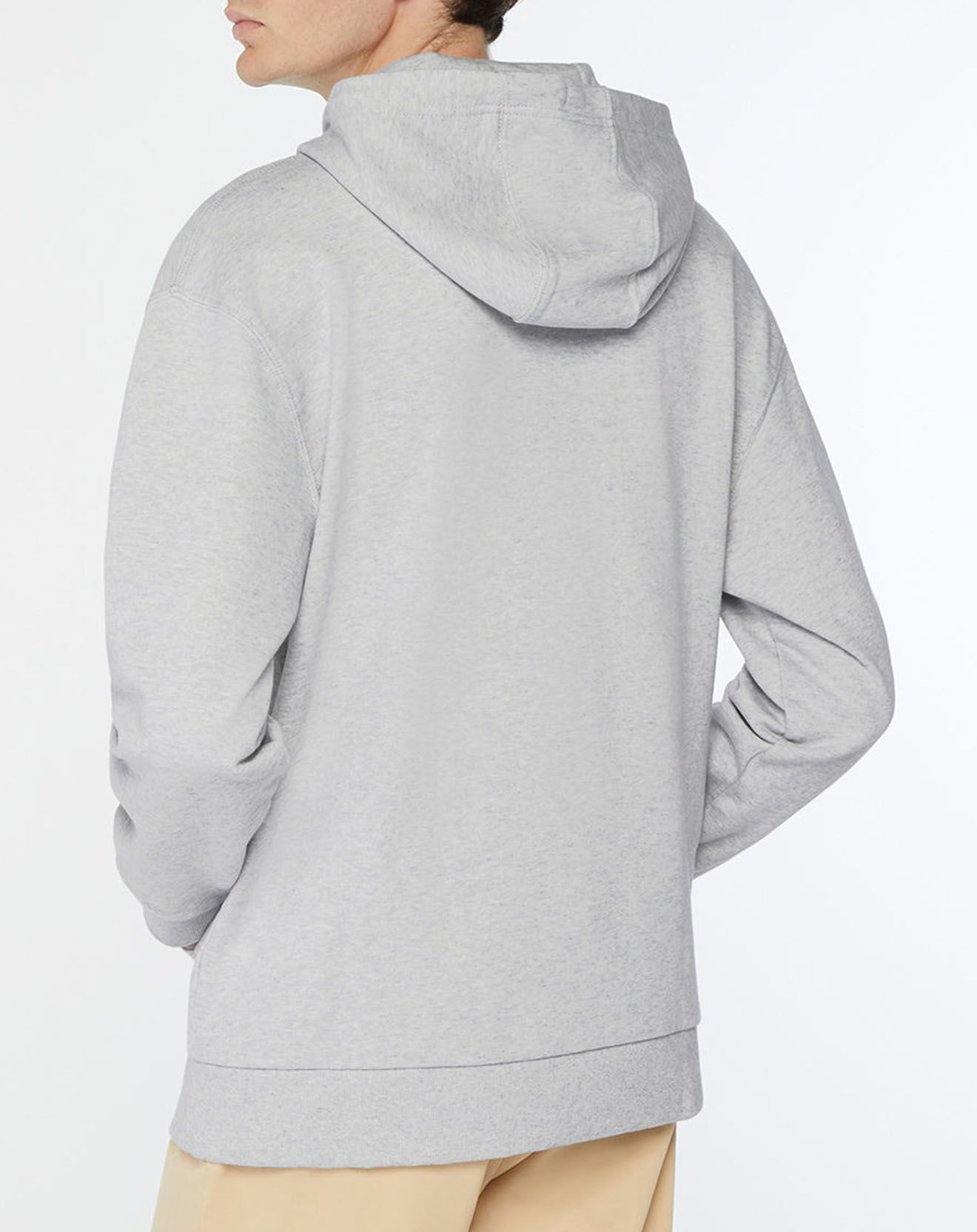 Tommy Jeans Sweat à capuche Athletic logo gris clair