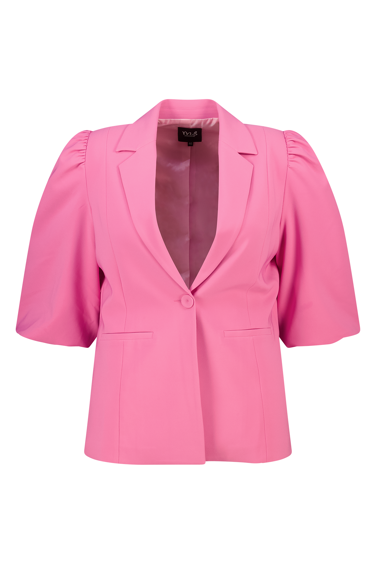 Blazer met pofmouwen Pink