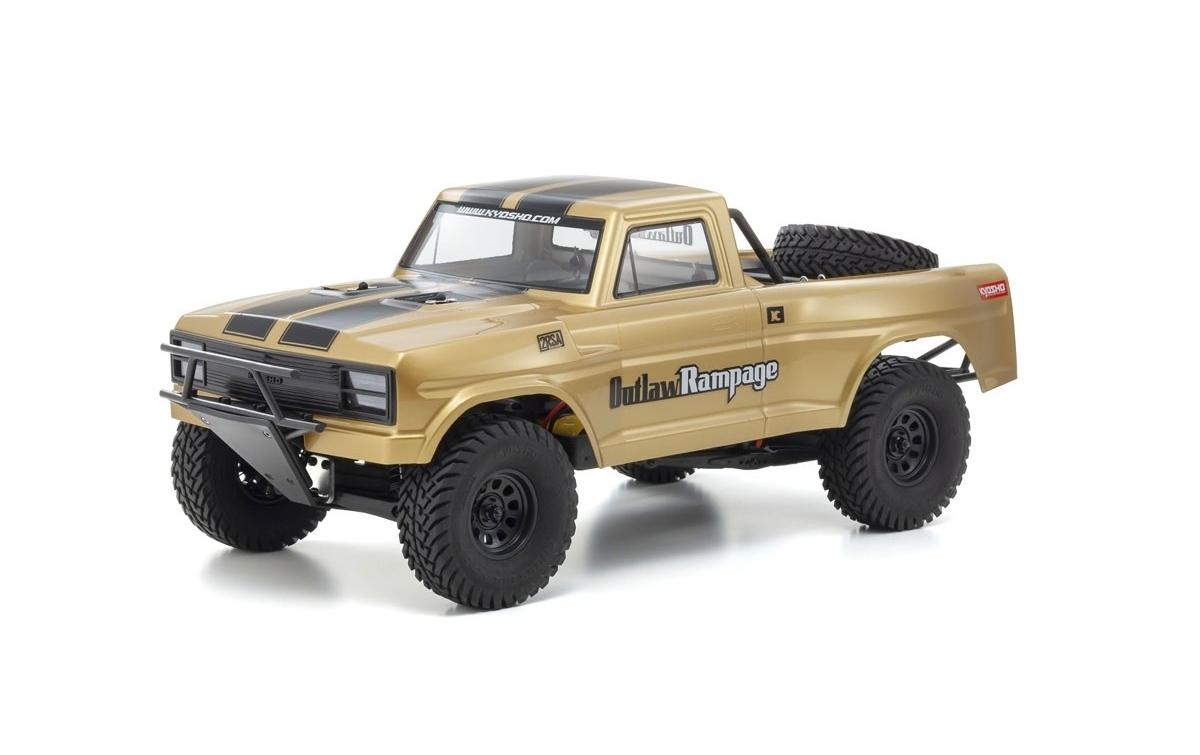 Trophy Truck Outlaw Rampage Pro Type 2 Gold, ARTR, 1:10<br>2WD Off-Road Modell