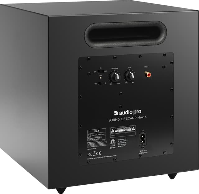 Audio Pro SW-5 subwoofer (sort)
