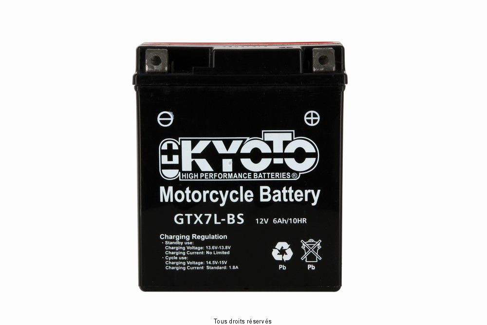 Kyoto - Batterie Ytx7l-bs- Ss Entr. Acide