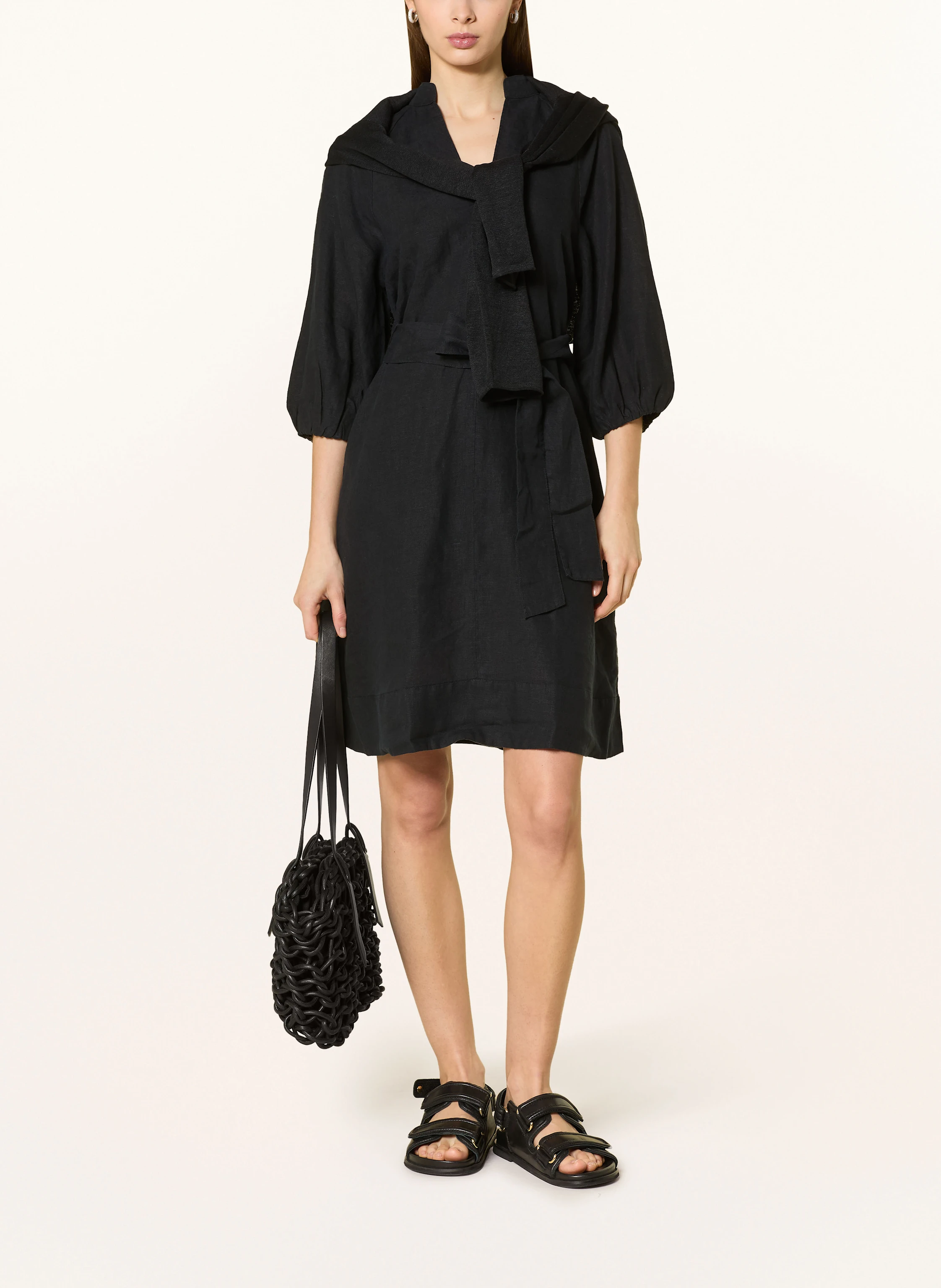 Marc O'Polo Leinenkleid mit 3/4-Arm