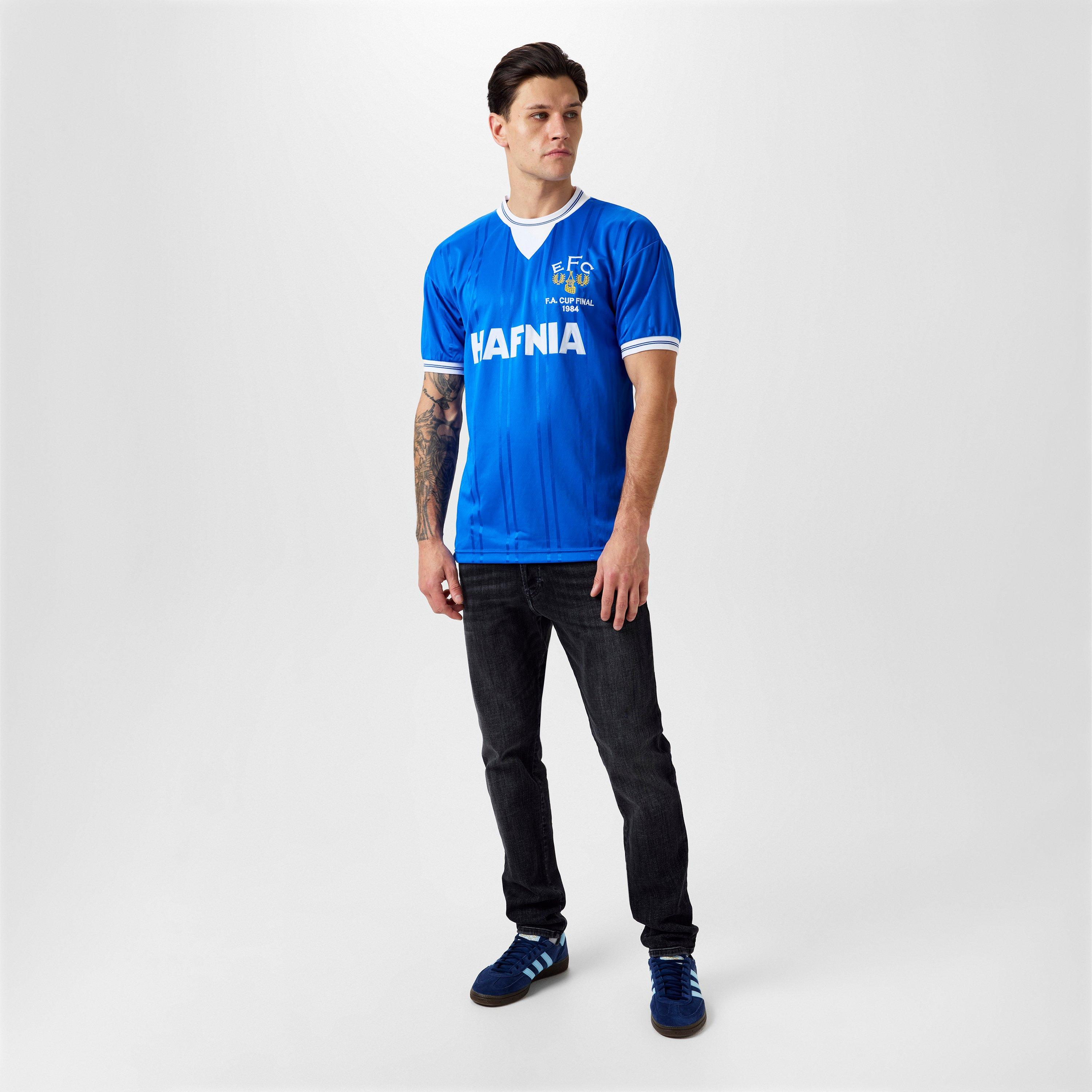 Score Draw Score Everton FC 1984 Home Jersey Mens