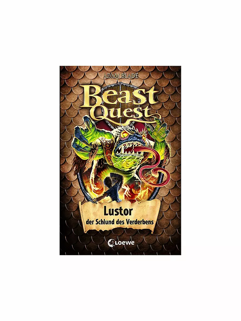 LOEWE VERLAG Buch - Beast Quest - Lustor, der Schlund des Verderbens keine Farbe