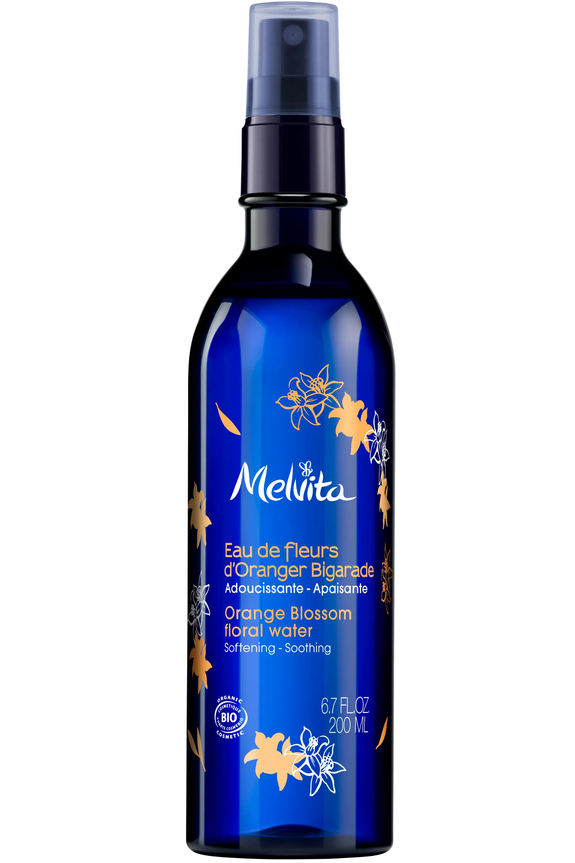 Melvita Eau de fleur d’oranger-200 ml