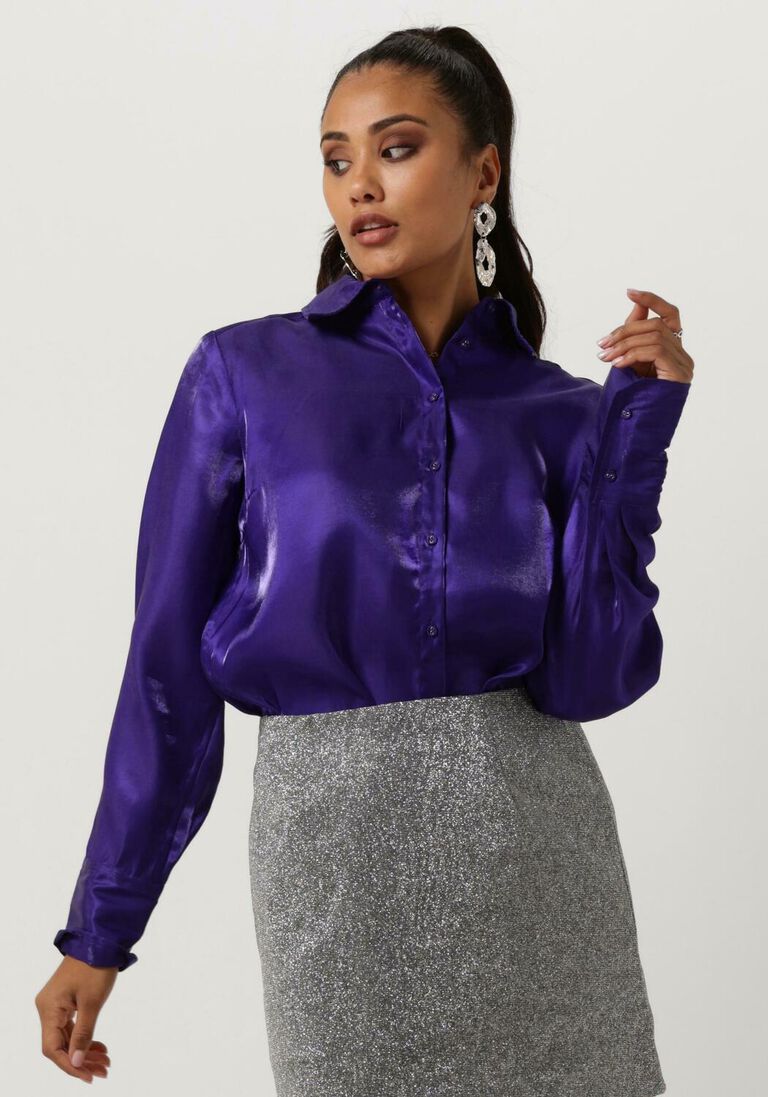 Y.A.S. paarse y.a.s. blouse yasmagnusa ls shirt