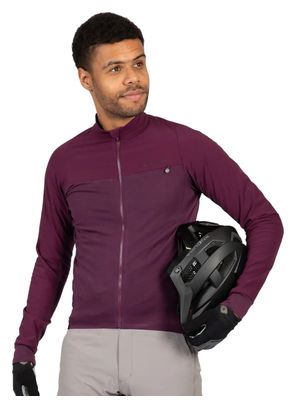 Maillot Manches Longues Endura GV500 Violet