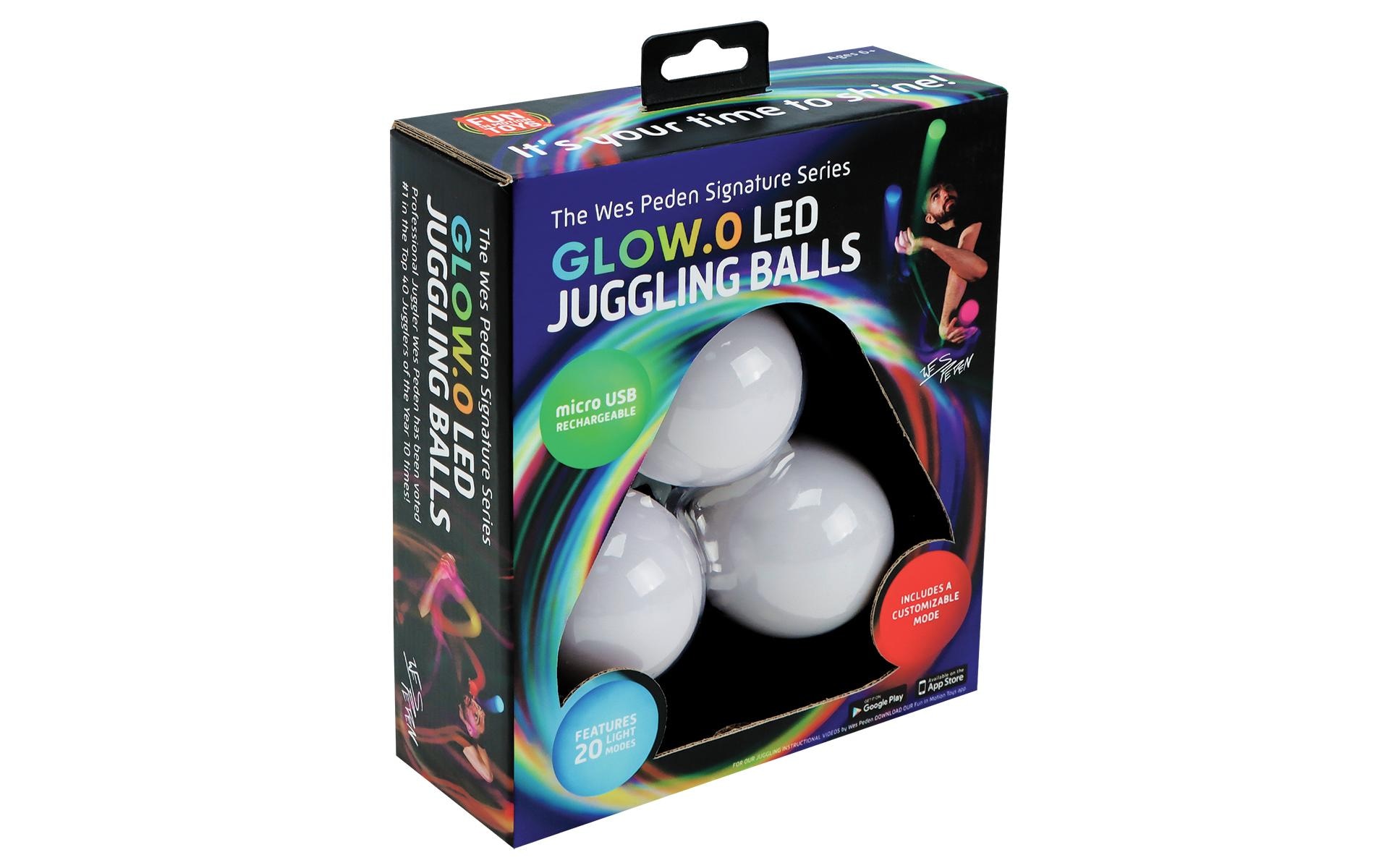 Spielball »Glow.0 Jonglierbälle Set«