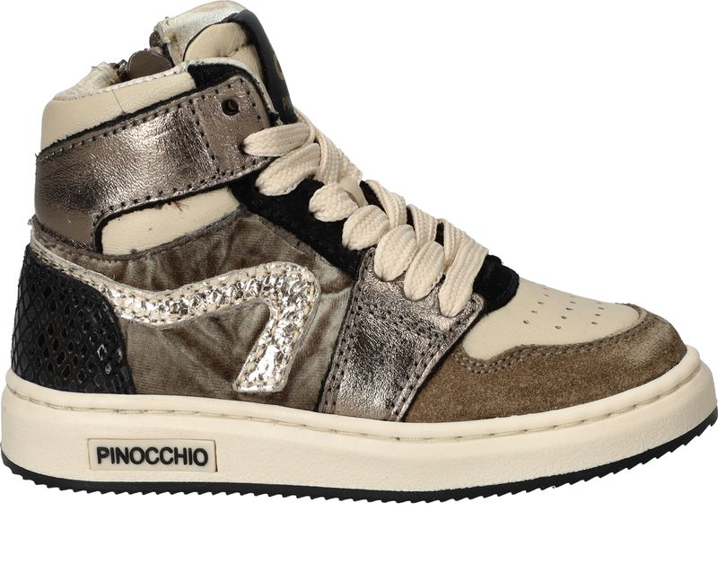 Pinocchio Sneakers Taupe Meisjes