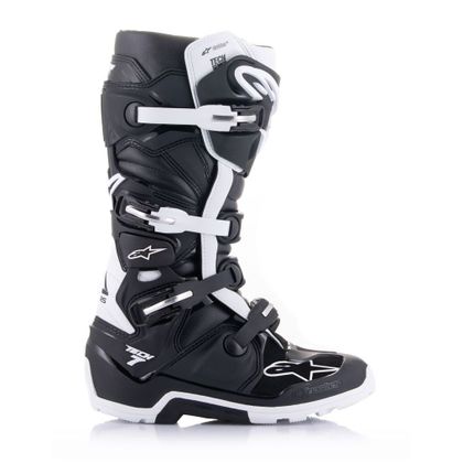 Botte enduro Alpinestars TECH 7 - DRYSTAR 2025 - Noir / Blanc