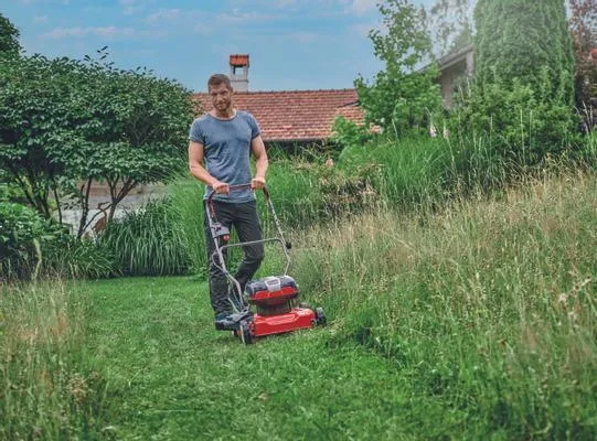 Einhell Einhell GE-CM 36/48 M akku plæneklipper 48 cm. 2x18V u/batteri og lader - SOLO
