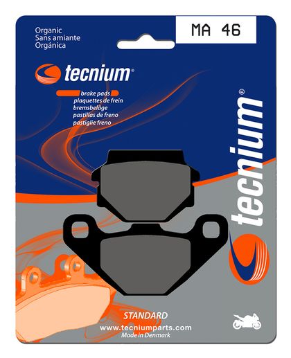 Plaquettes de freins Tecnium route organique - MA46