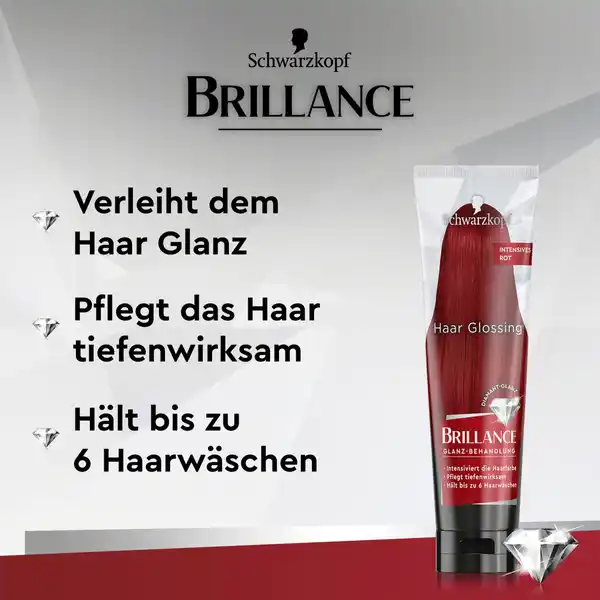 Haar Glossing Intensives Rot