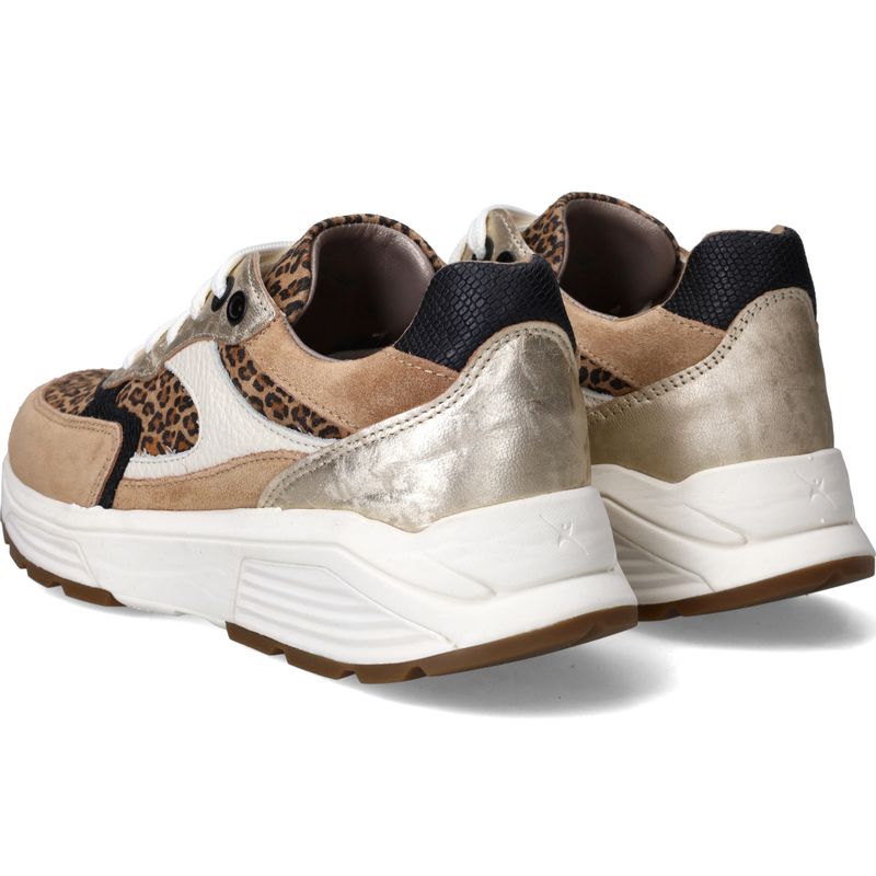 Xsensible Ponte Vecchio Stretchwalker Sneakers Bruin Dames