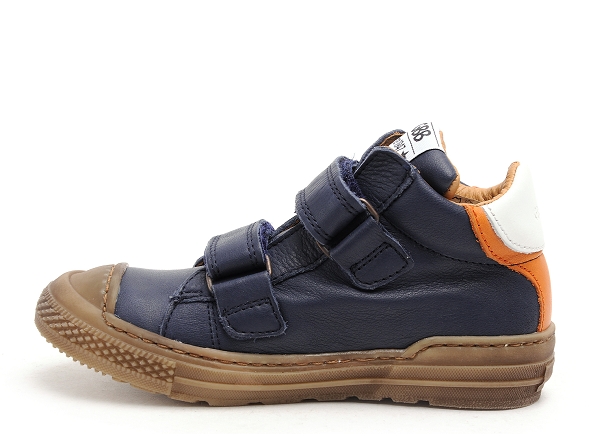 Gbb boots bottine enfant rigolo bleu