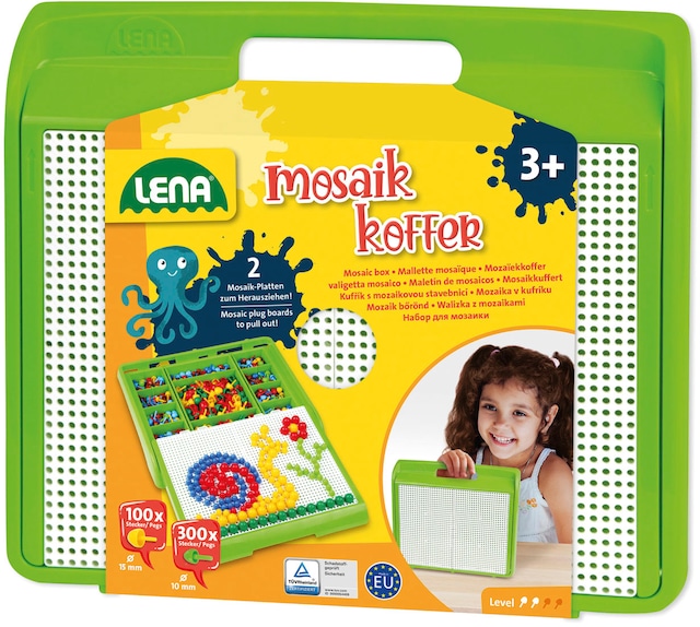 Lena® Kreativset »Mosaik-Koffer color« Made in Europe
