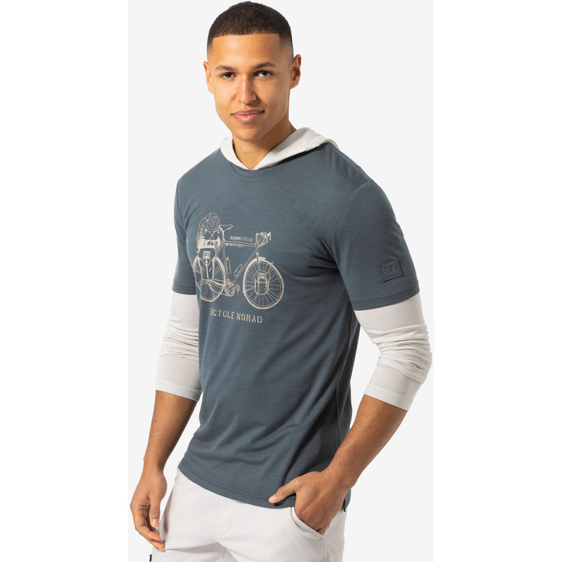 Super.Natural Herren Bicycle Nomad Bio J T-Shirt