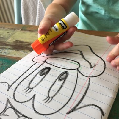 Cléopâtre - Lot de 5 bâtons de colle - Blanche - 8 gr