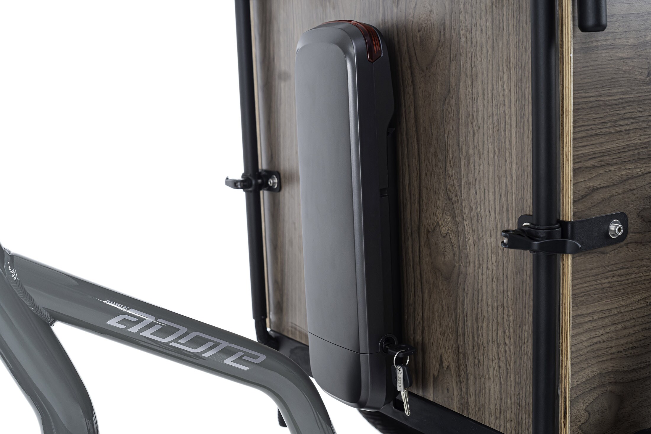 Adore Adore Cargo E-Bike Urban Deluxe grau