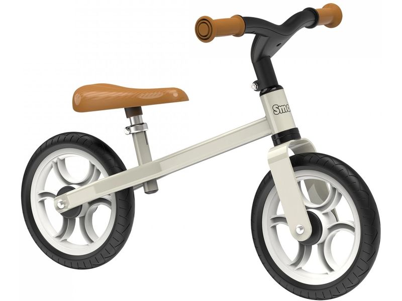 Smoby Kinder-Laufrad First Bike Schwarz/Weiss First Bike Aufsitzlaufrad