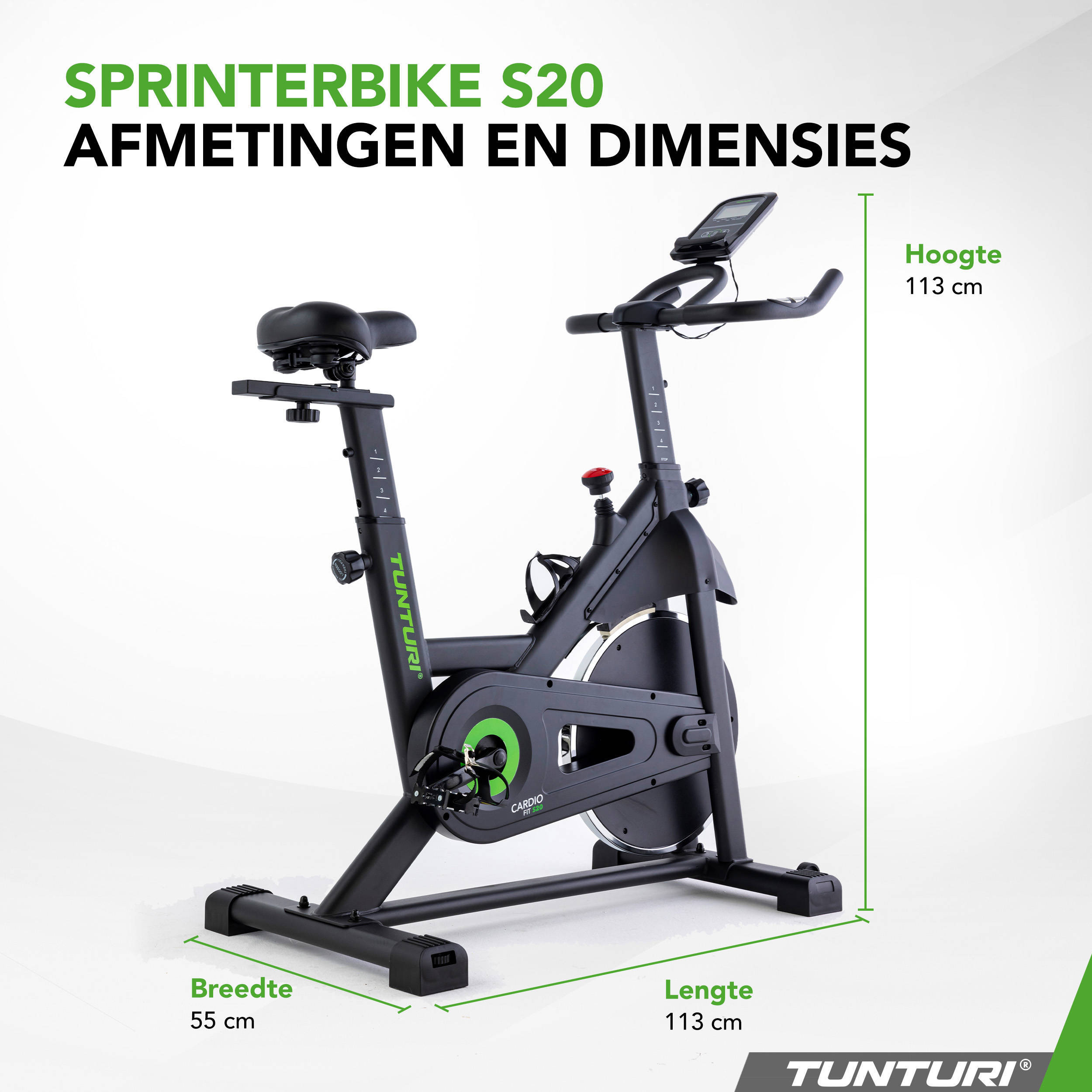 Tunturi hometrainer Cardio Fit S20 Sprinter Bike