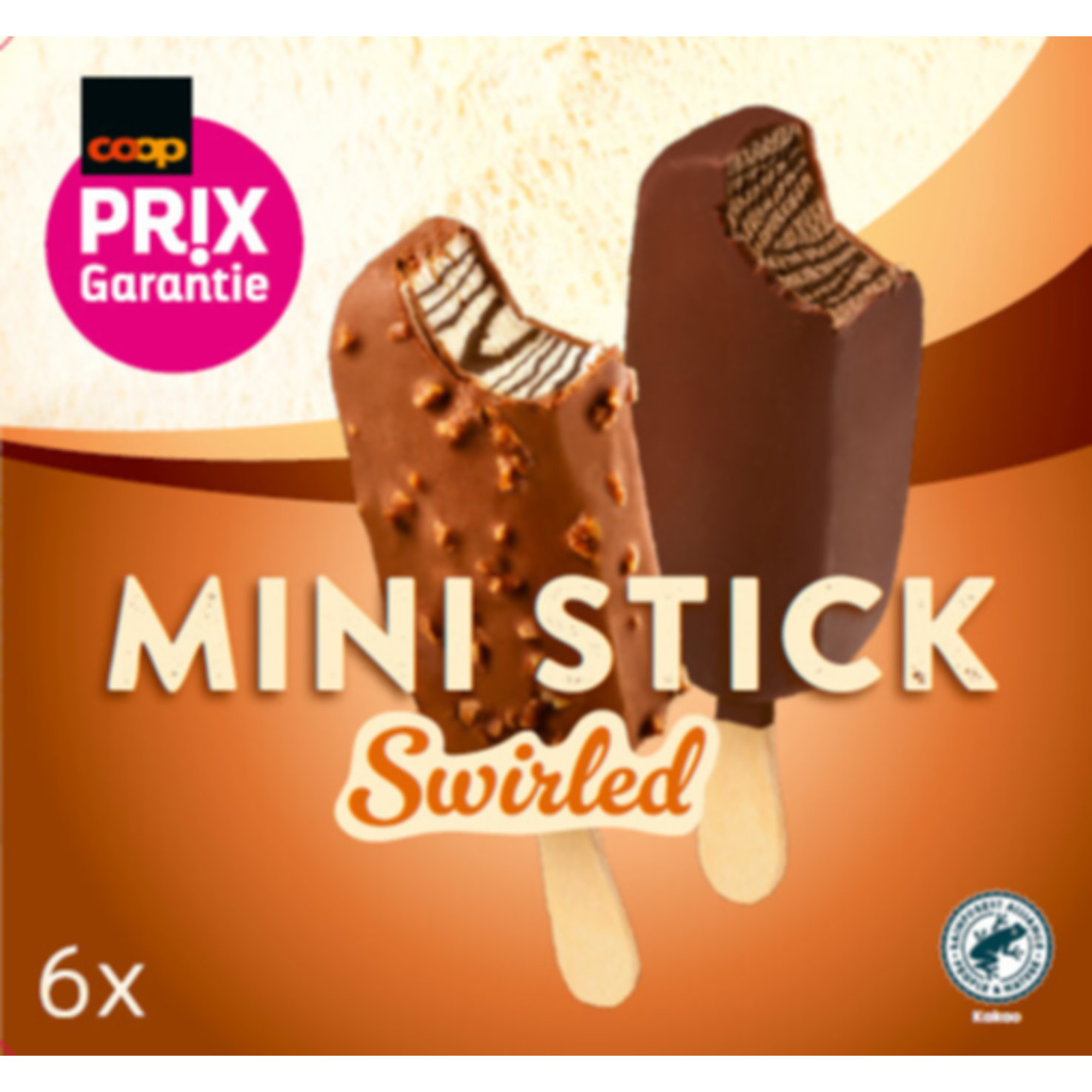Mini Stick swirl assortiert 6 x 70 ml