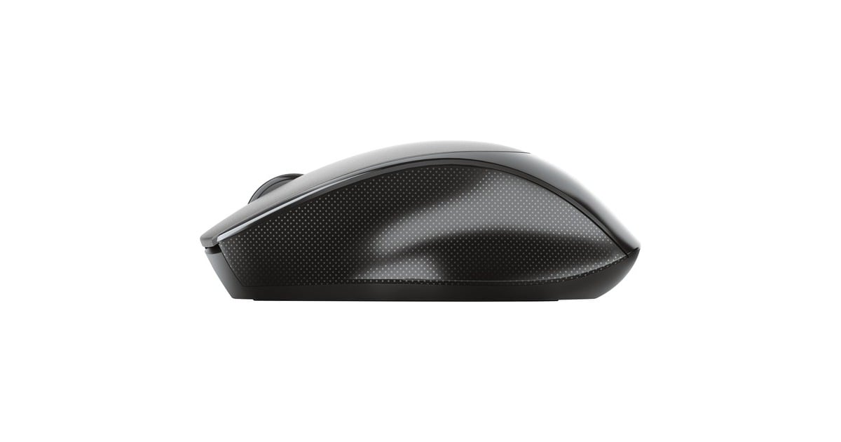 TrustZaya Draadloze oplaadbare muis  (Zwart, 800 - 1600 Dpi)