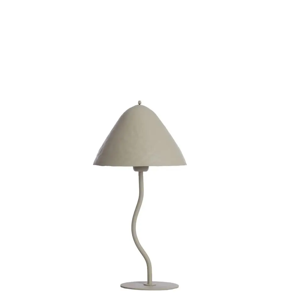 Tafellamp Elimo - Grijs - Ø25cm