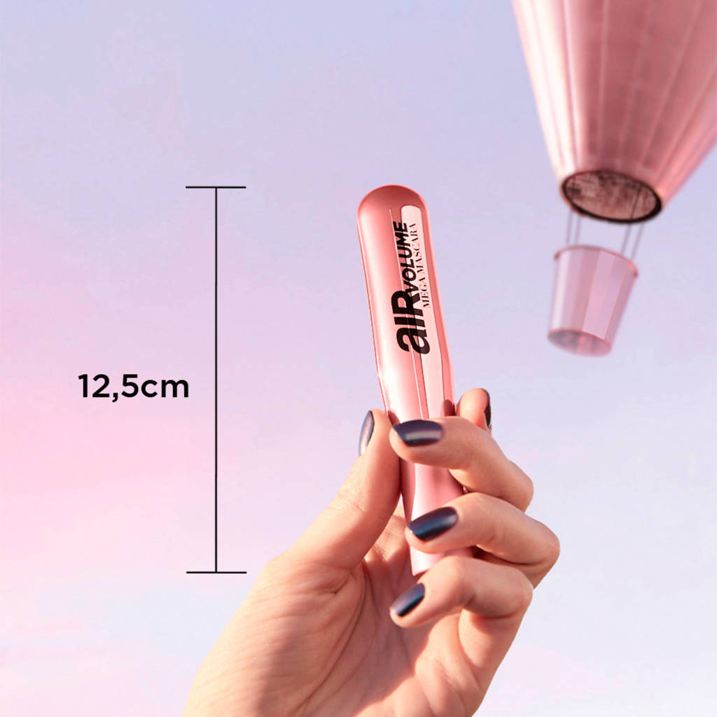 valt meer dan tegen :-(Air Volume Mega mascara - 01 Black