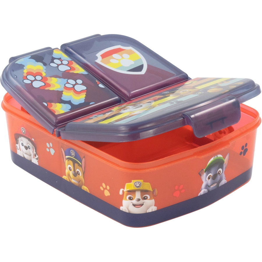 p:os Brotdose Paw Patrol, Boy, dreigeteilt