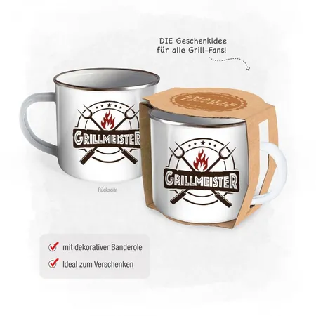 Trötsch Emaillebecher 