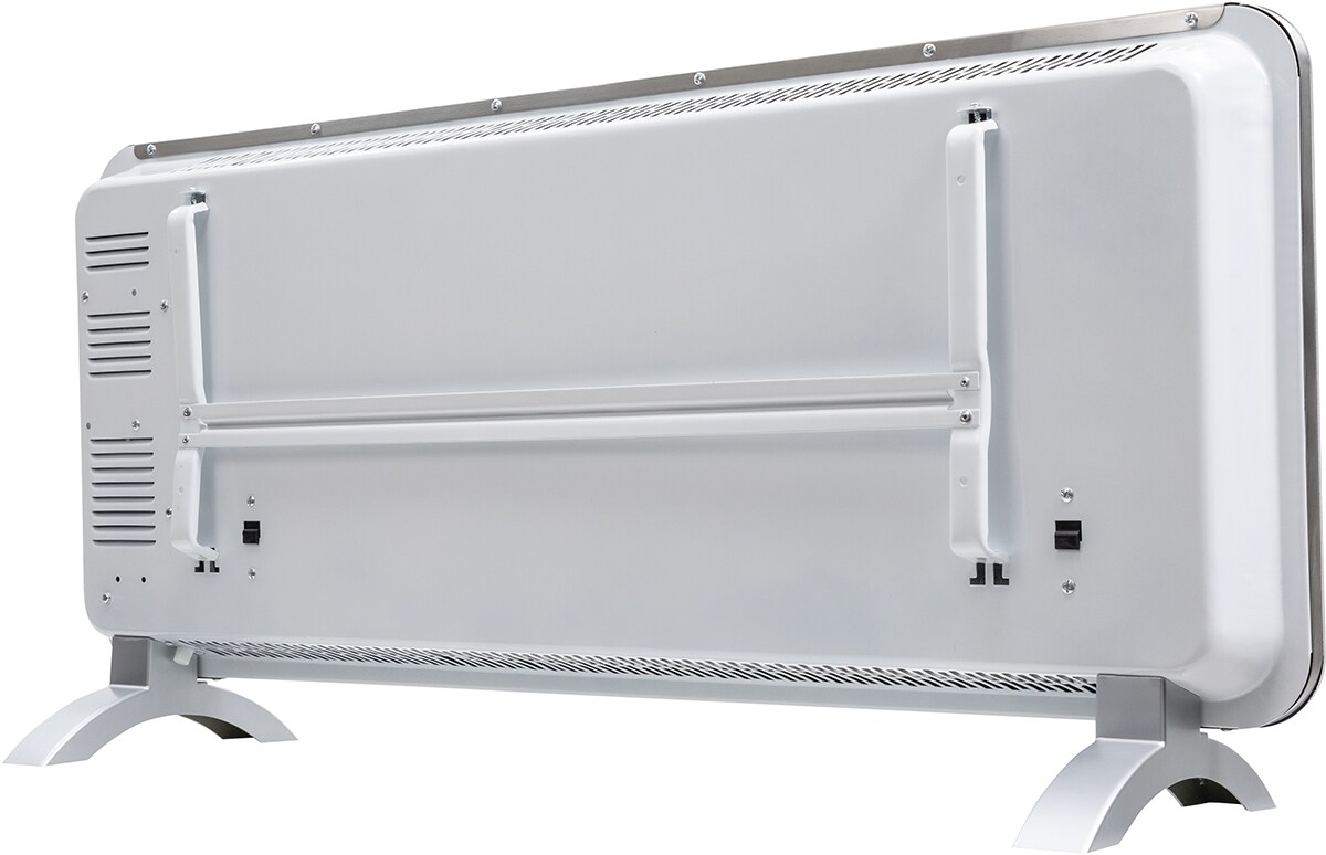 Heidenfeld Glas-Konvektorheizung GK200, Standgerät oder Wandmontage, WLAN, 1000/2000 Watt, Timer (Mit WLAN)